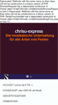 Mobile Screenshot of chrisu-express.com